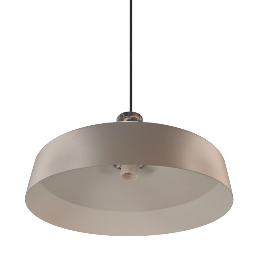 Nordlux - Lampadario a sospensione con filo ELVAS 1xE27/60W/230V diametro 37,5 cm marrone