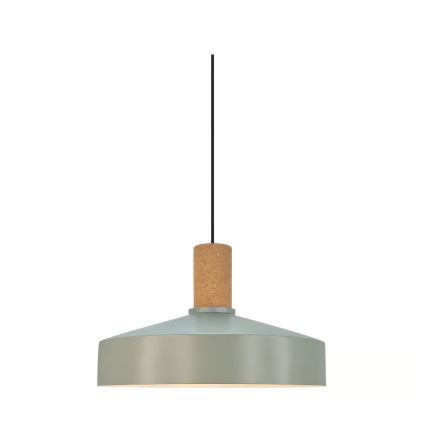 Nordlux - Lampadario a sospensione con filo ELVAS 1xE27/60W/230V diametro 37,5 cm verde