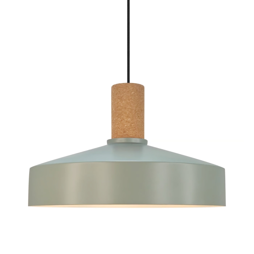 Nordlux - Lampadario a sospensione con filo ELVAS 1xE27/60W/230V diametro 37,5 cm verde