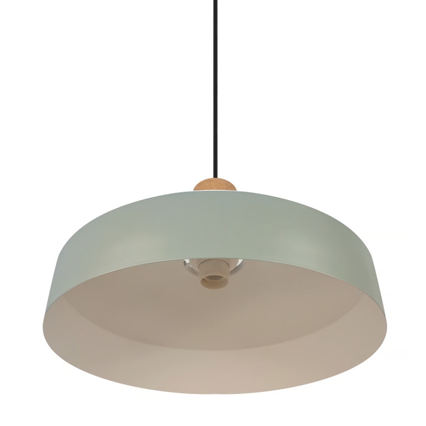 Nordlux - Lampadario a sospensione con filo ELVAS 1xE27/60W/230V diametro 37,5 cm verde