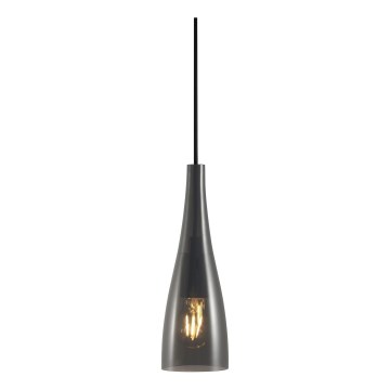 Nordlux - Lampadario a sospensione con filo EMBLA 1xE27/40W/230V nero