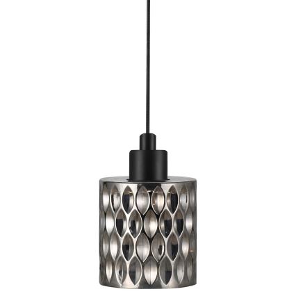 Nordlux - Lampadario a sospensione con filo HOLLYWOOD 1xE27/60W/230V fumé