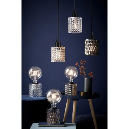 Nordlux - Lampadario a sospensione con filo HOLLYWOOD 1xE27/60W/230V limpido