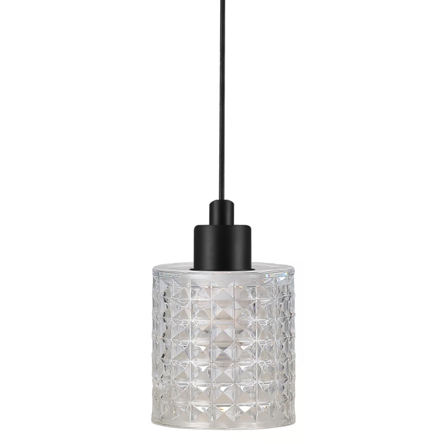 Nordlux - Lampadario a sospensione con filo HOLLYWOOD 1xE27/60W/230V limpido