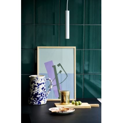 Nordlux - Lampadario a sospensione con filo LED dimmerabile OMARI LED/4,4W/230V bianco