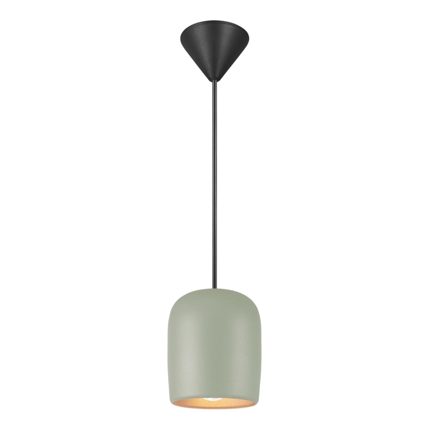 Nordlux - Lampadario a sospensione con filo NOTTI 1xE27/25W/230V verde