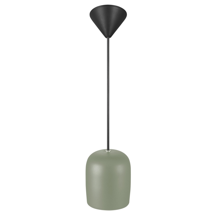 Nordlux - Lampadario a sospensione con filo NOTTI 1xE27/25W/230V verde