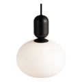 Nordlux - Lampadario a sospensione con filo NOTTI 1xE27/40W/230V nero