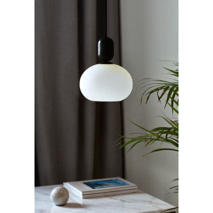 Nordlux - Lampadario a sospensione con filo NOTTI 1xE27/40W/230V nero