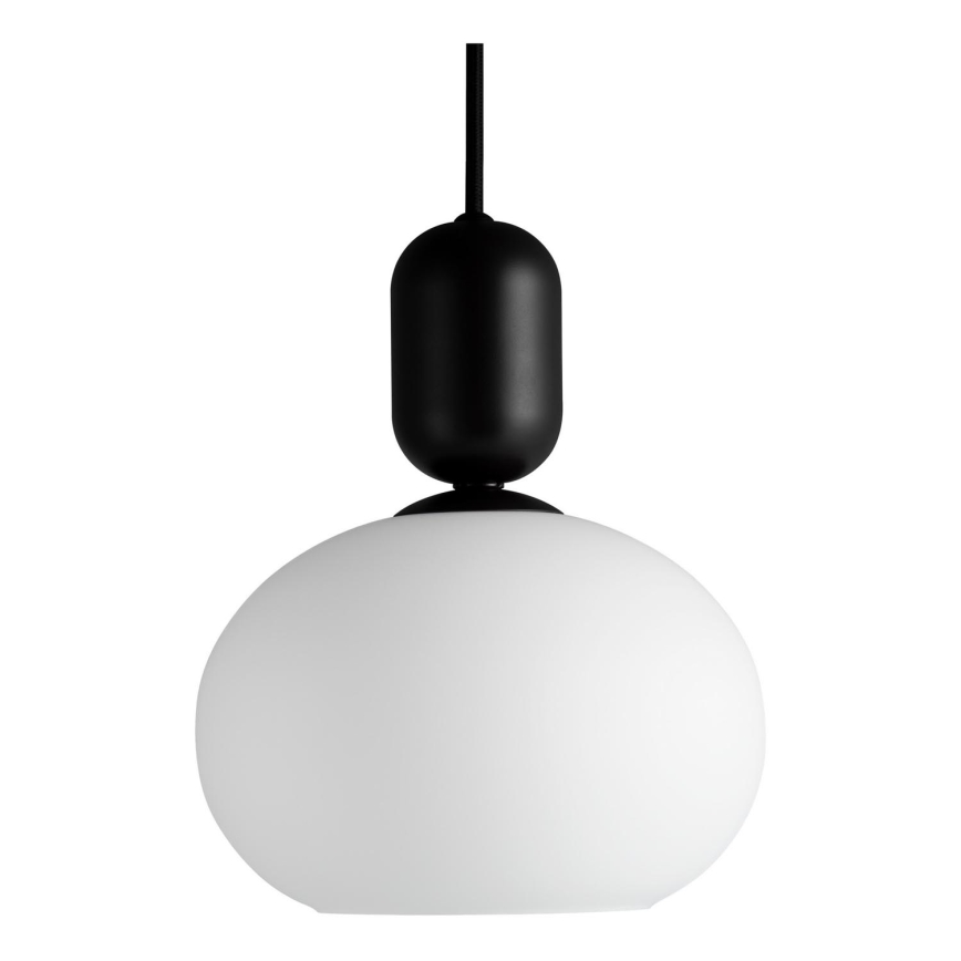 Nordlux - Lampadario a sospensione con filo NOTTI 1xE27/40W/230V nero