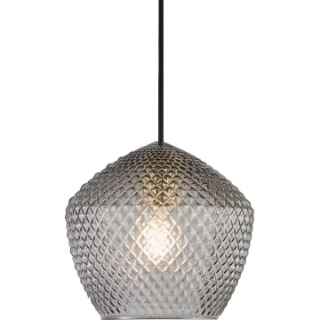 Nordlux - Lampadario a sospensione con filo ORBIFORM 1xE27/40W/230V nero/grigio