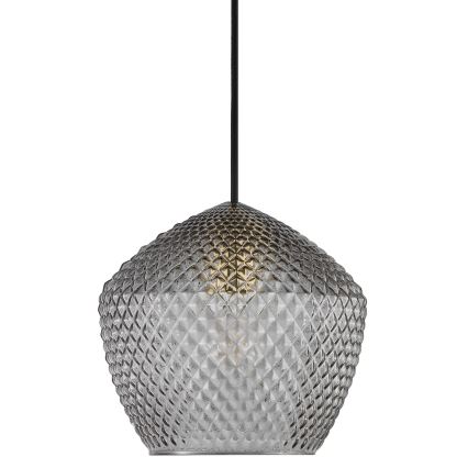 Nordlux - Lampadario a sospensione con filo ORBIFORM 1xE27/40W/230V nero/grigio