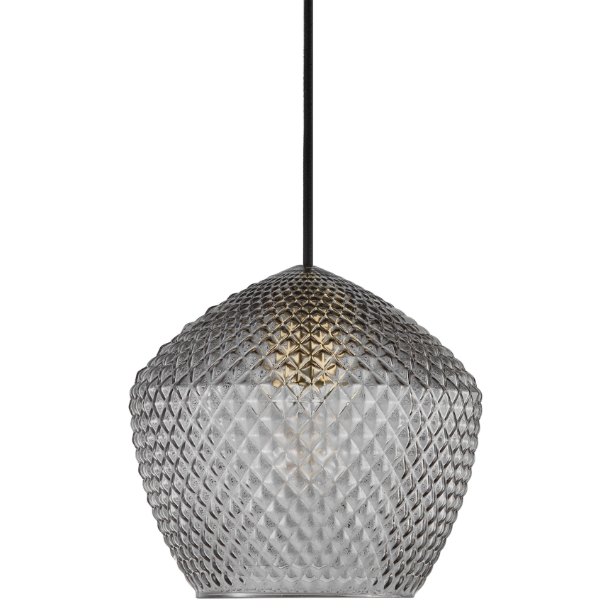 Nordlux - Lampadario a sospensione con filo ORBIFORM 1xE27/40W/230V nero/grigio