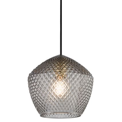Nordlux - Lampadario a sospensione con filo ORBIFORM 1xE27/40W/230V nero/grigio