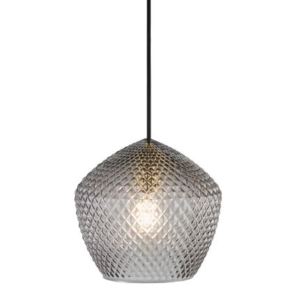 Nordlux - Lampadario a sospensione con filo ORBIFORM 1xE27/40W/230V nero/grigio