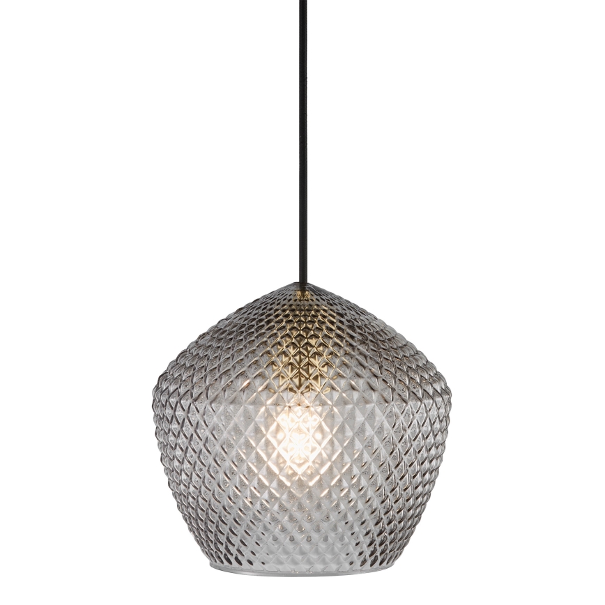Nordlux - Lampadario a sospensione con filo ORBIFORM 1xE27/40W/230V nero/grigio