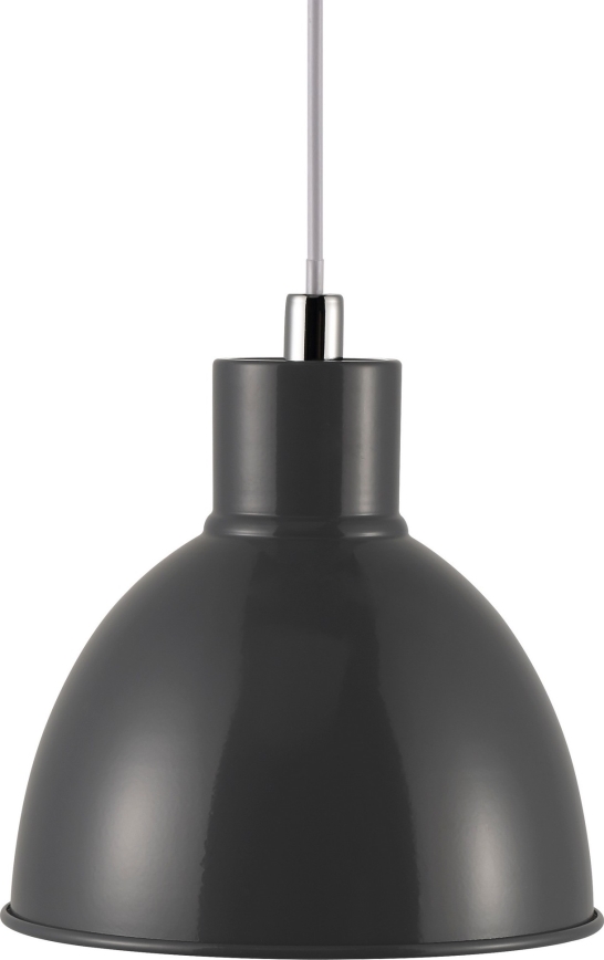 Nordlux - Lampadario a sospensione con filo POP 1xE27/40W/230V antracite