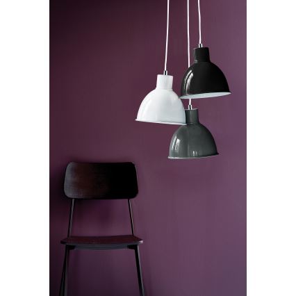 Nordlux - Lampadario a sospensione con filo POP 1xE27/40W/230V antracite