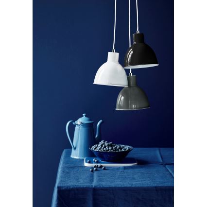 Nordlux - Lampadario a sospensione con filo POP 1xE27/40W/230V antracite