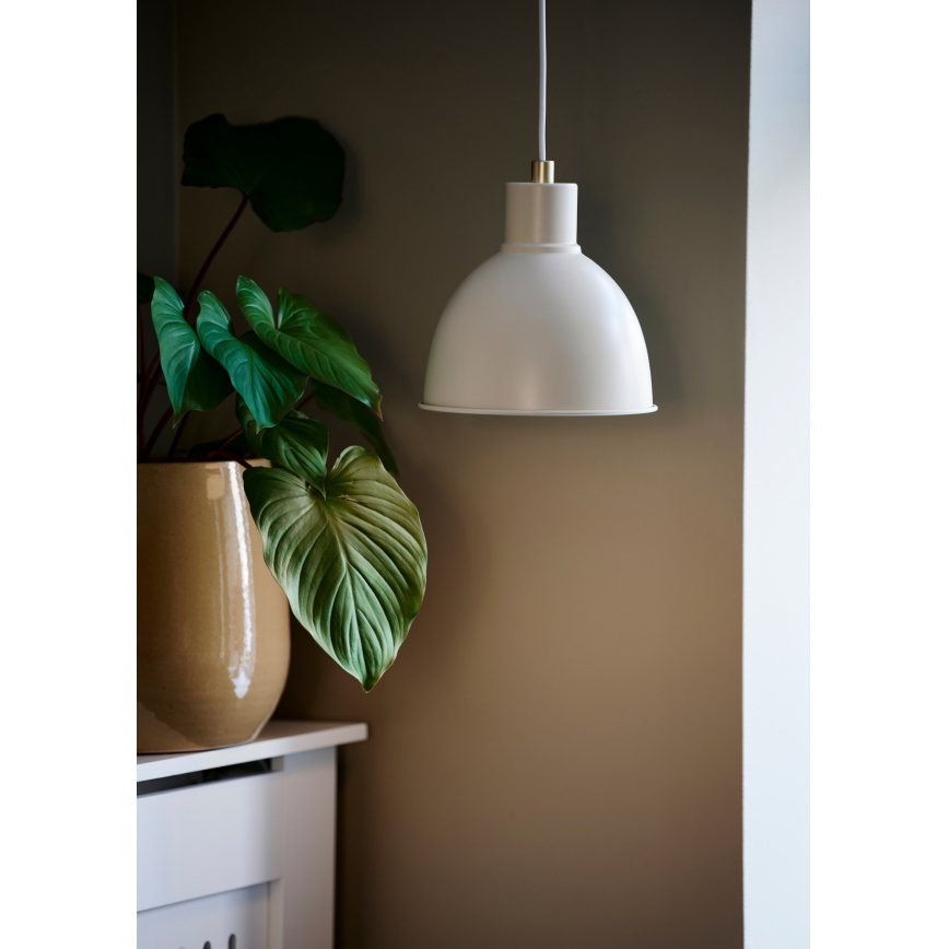 Nordlux - Lampadario a sospensione con filo POP 1xE27/40W/230V beige