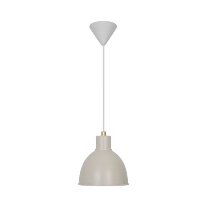 Nordlux - Lampadario a sospensione con filo POP 1xE27/40W/230V beige