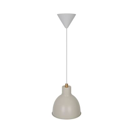 Nordlux - Lampadario a sospensione con filo POP 1xE27/40W/230V beige