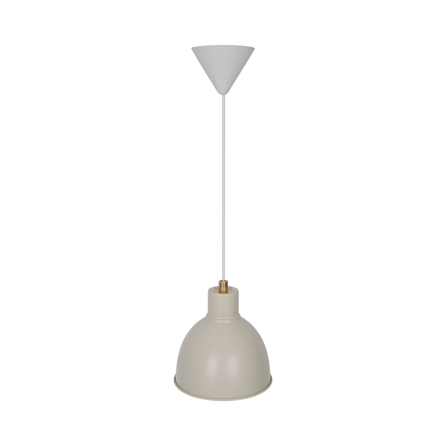 Nordlux - Lampadario a sospensione con filo POP 1xE27/40W/230V beige