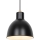 Nordlux - Lampadario a sospensione con filo POP 1xE27/40W/230V nero/oro