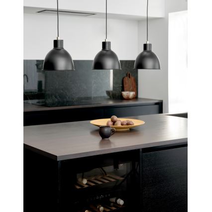 Nordlux - Lampadario a sospensione con filo POP 3xE27/40W/230V nero/oro