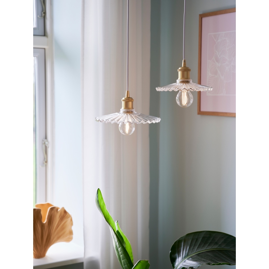 Nordlux - Lampadario a sospensione con filo TORINA 1xE27/40W/230V diametro 20 cm