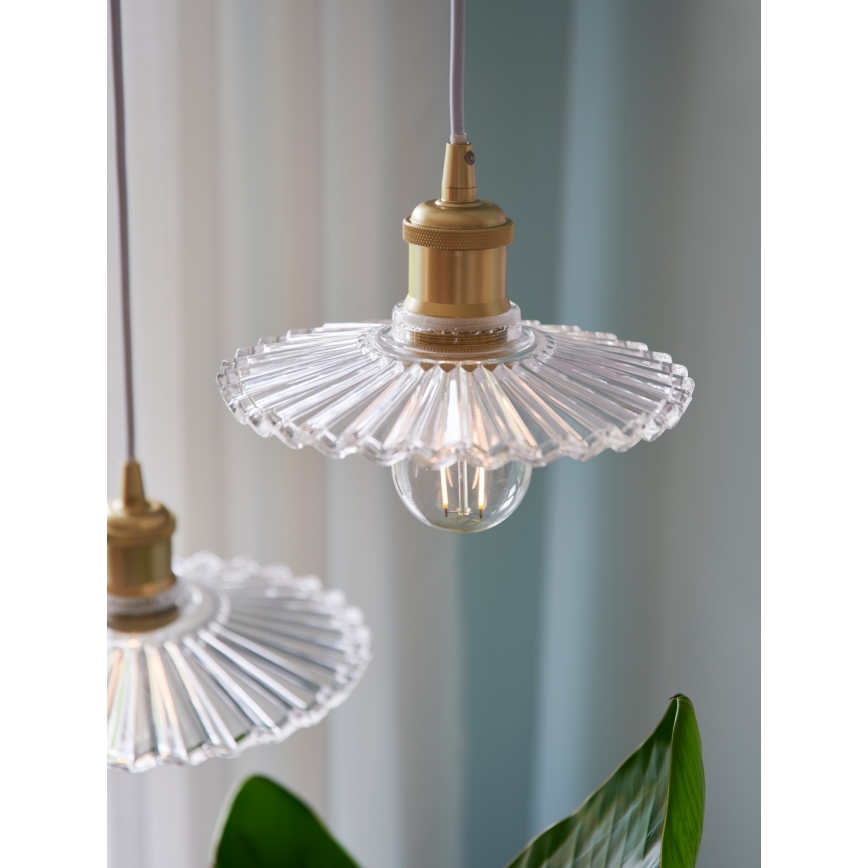 Nordlux - Lampadario a sospensione con filo TORINA 1xE27/40W/230V diametro 20 cm