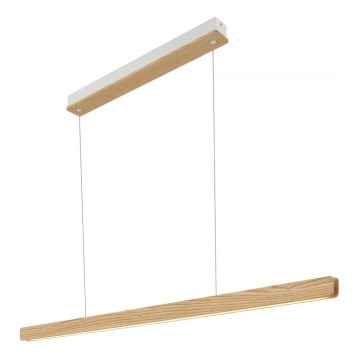 Nordlux - Lampadario a sospensione dimmerabile con cavo ILGAS LED/47W/230V 3000K beige/bianco/frassino