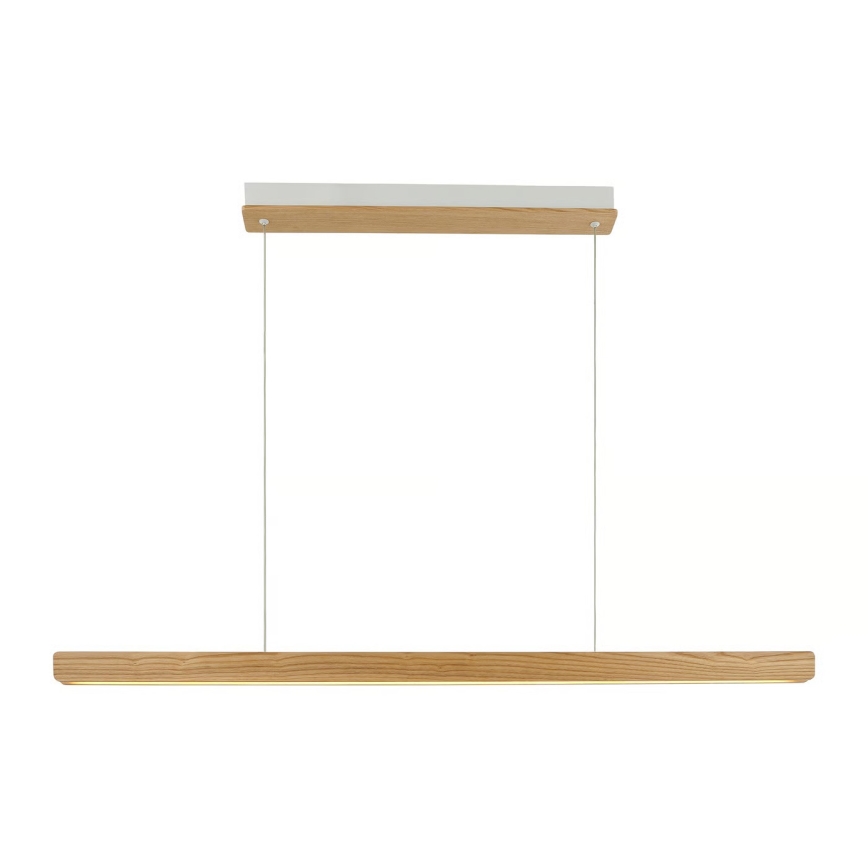 Nordlux - Lampada a sospensione LED dimmerabile su cavo ILGAS LED/47W/230V 3000K beige/bianco/frassino 115 cm