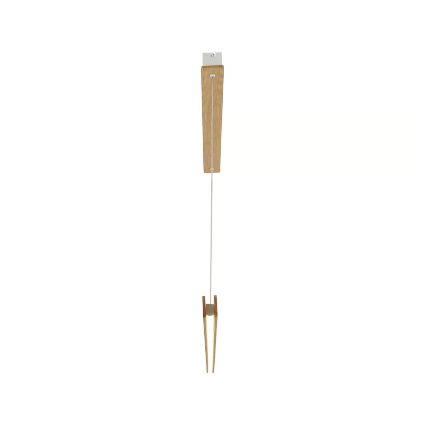 Nordlux - Lampadario a sospensione dimmerabile con cavo ILGAS LED/47W/230V 3000K beige/bianco/frassino