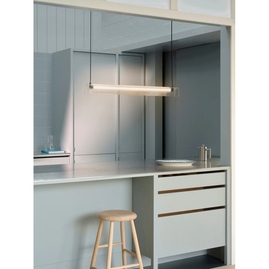 Nordlux - Lampadario a sospensione LED dimmerabile ALIANI LED/20W/230V 3000K nero/trasparente
