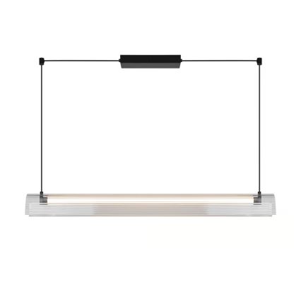 Nordlux - Lampadario a sospensione LED dimmerabile ALIANI LED/20W/230V 3000K nero/trasparente