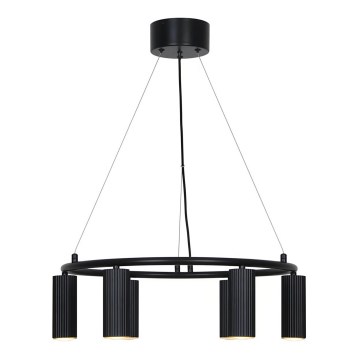Nordlux - Lampadario a sospensione VICO 6xGU10/5W/230V nero