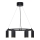 Nordlux - Lampadario a sospensione VICO 6xGU10/5W/230V nero