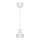 Nordlux - Lampadario MATIS 1xE27/40W/230V bianco