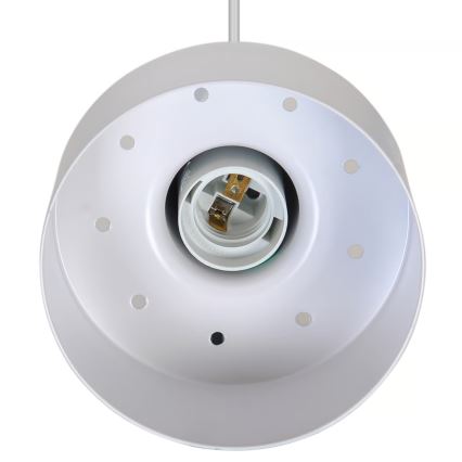 Nordlux - Lampadario MATIS 1xE27/40W/230V bianco