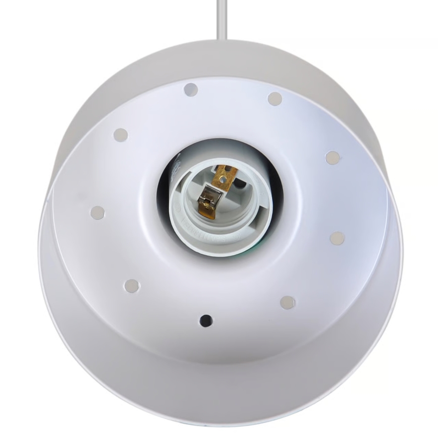 Nordlux - Lampadario MATIS 1xE27/40W/230V bianco