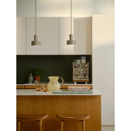 Nordlux - Lampadario MATIS 1xE27/40W/230V marrone