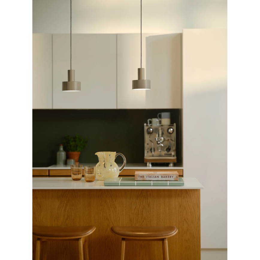 Nordlux - Lampadario MATIS 1xE27/40W/230V marrone