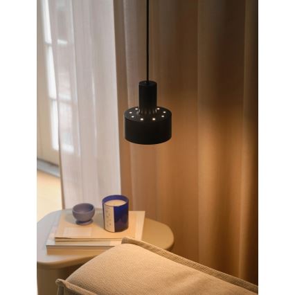 Nordlux - Lampadario per MATIS 1xE27/40W/230V nero