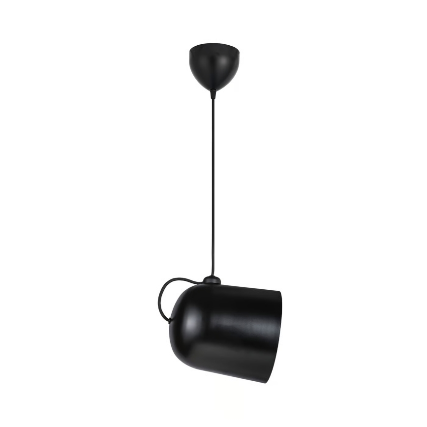 Nordlux - Lampadario sospeso a cavo ANGLE 1xE27/25W/230V nero