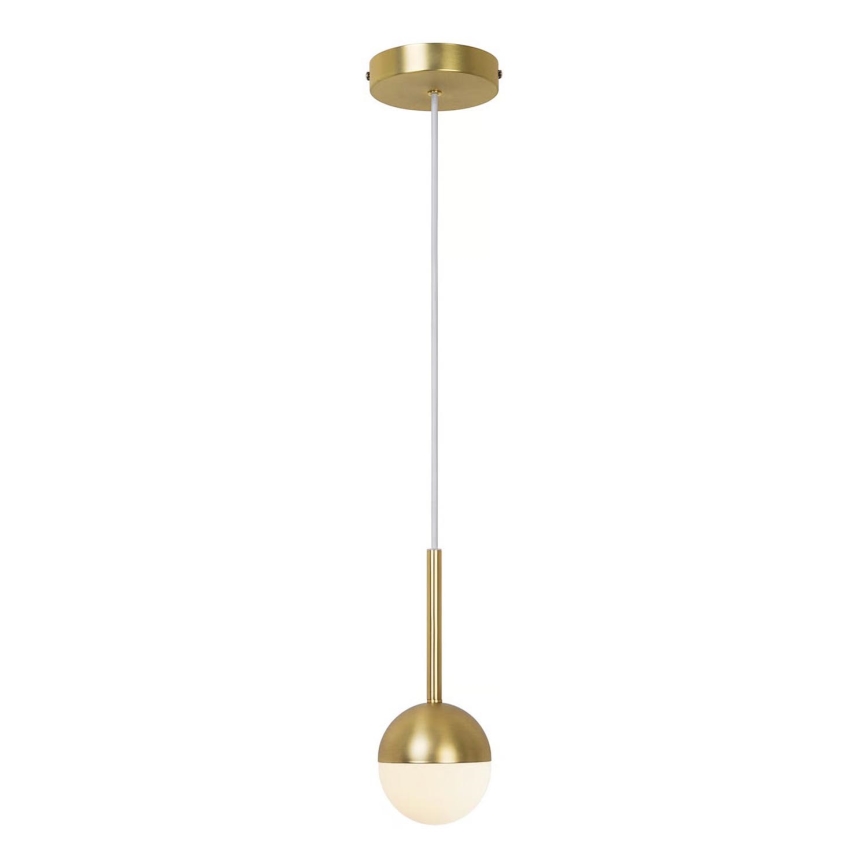 Nordlux - Lampadario su cavo CONTINA 1xG9/5W/230V ottone