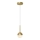 Nordlux - Lampadario su cavo CONTINA 1xG9/5W/230V ottone