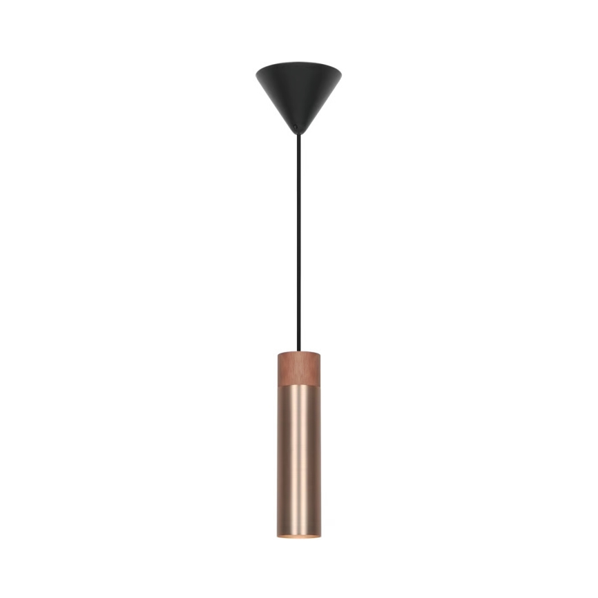 Nordlux - Lampadario su cavo TILO 1xGU10/15W/230V ottone