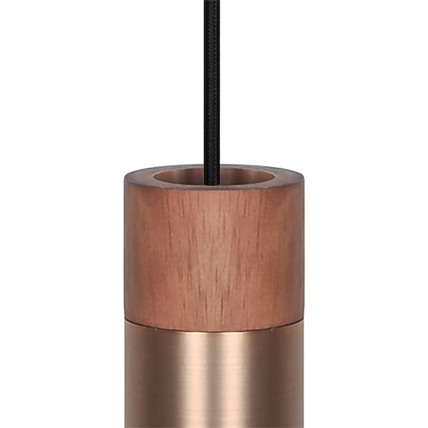Nordlux - Lampadario su cavo TILO 1xGU10/15W/230V ottone