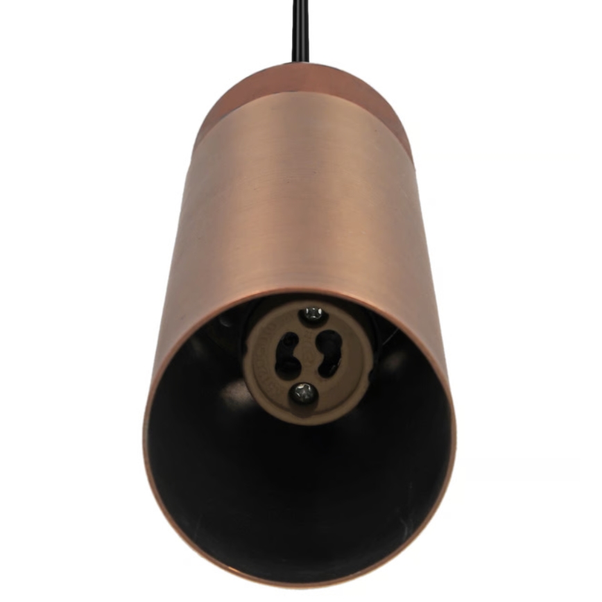 Nordlux - Lampadario su cavo TILO 1xGU10/15W/230V ottone